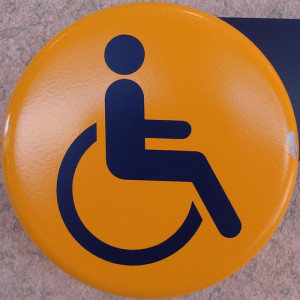 znak osoby niepełnosprawnej